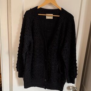 Misha And Puff Adult Popcorn Long Cardigan M/L